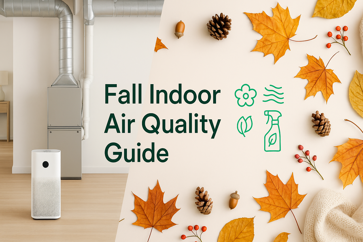 Complete fall air quality guide with eco-friendly HVAC cleaning solutions. Reduce allergies, improve wellness. Professional Boston services.
