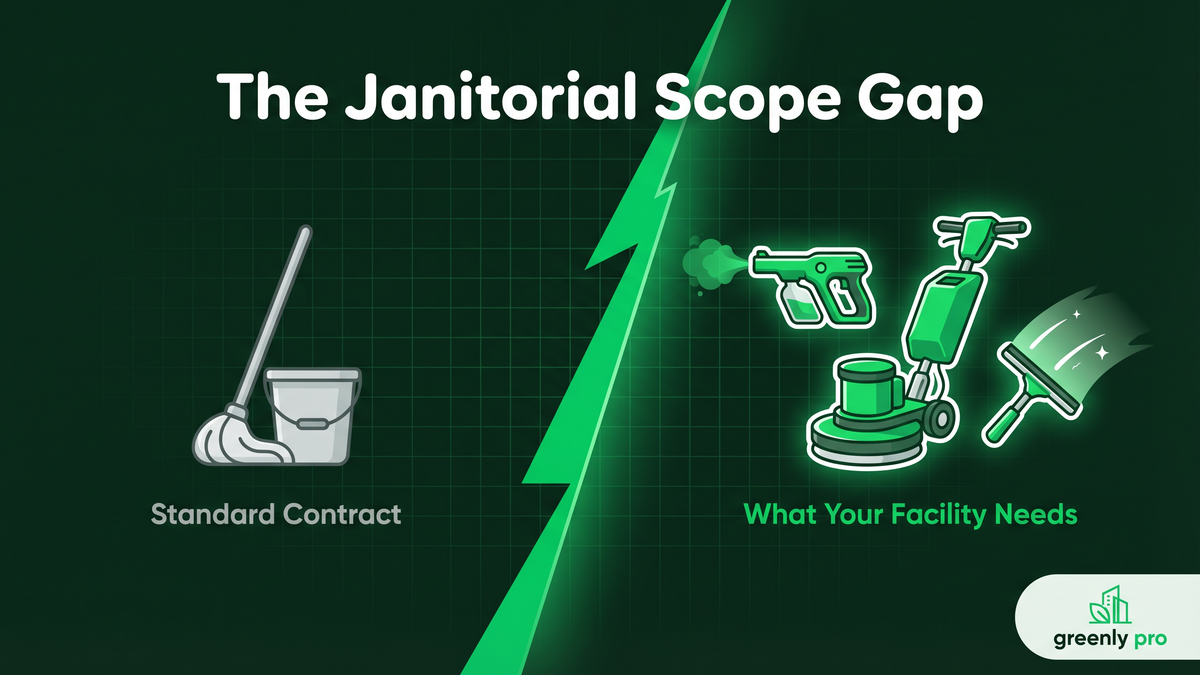 janitorial scope