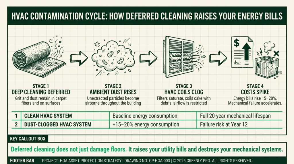 HVAC ccontaminantion cycle