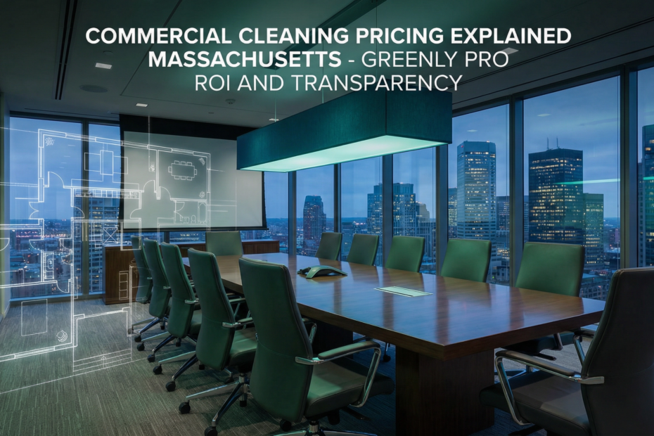Commercial cleaning pricing in MA