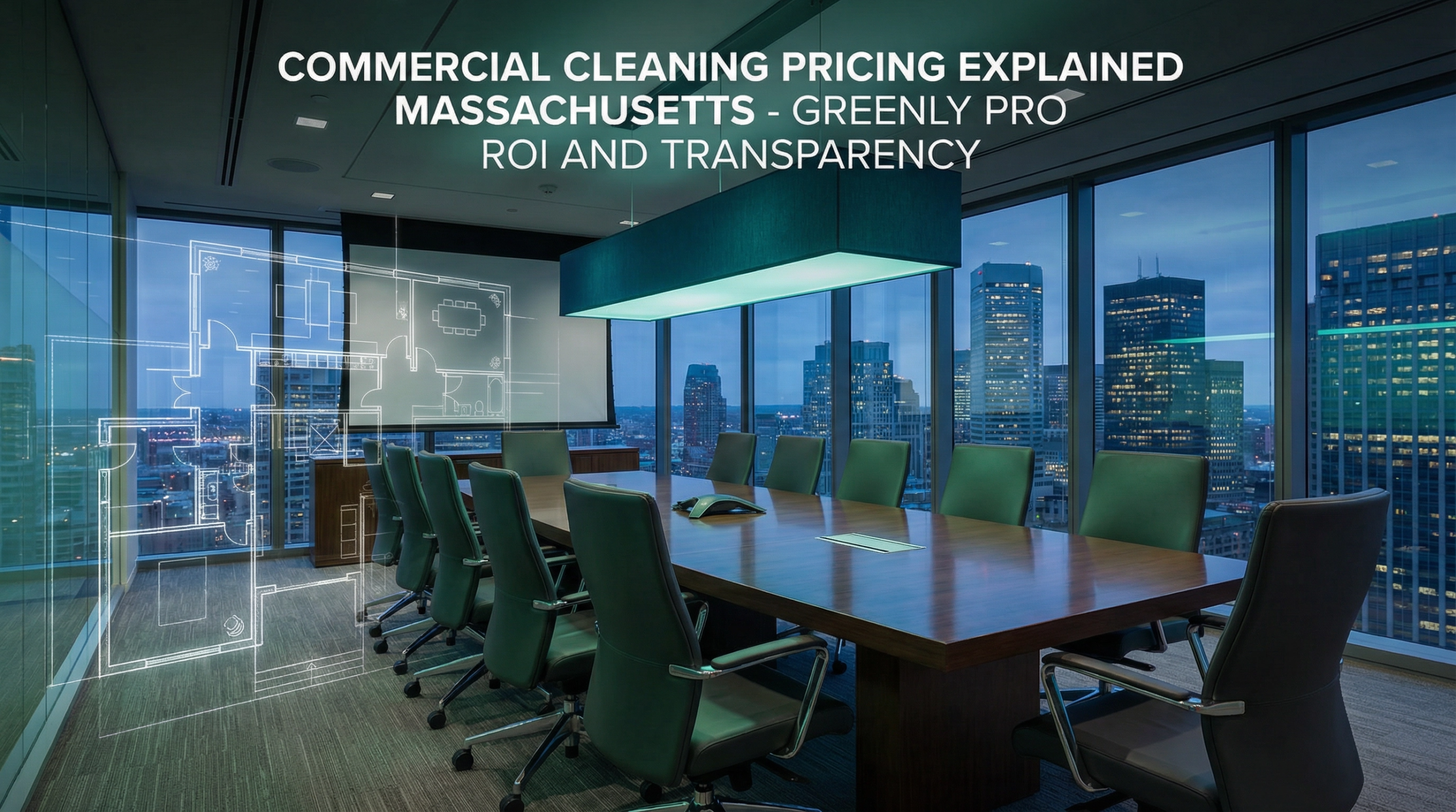 Commercial cleaning pricing in MA